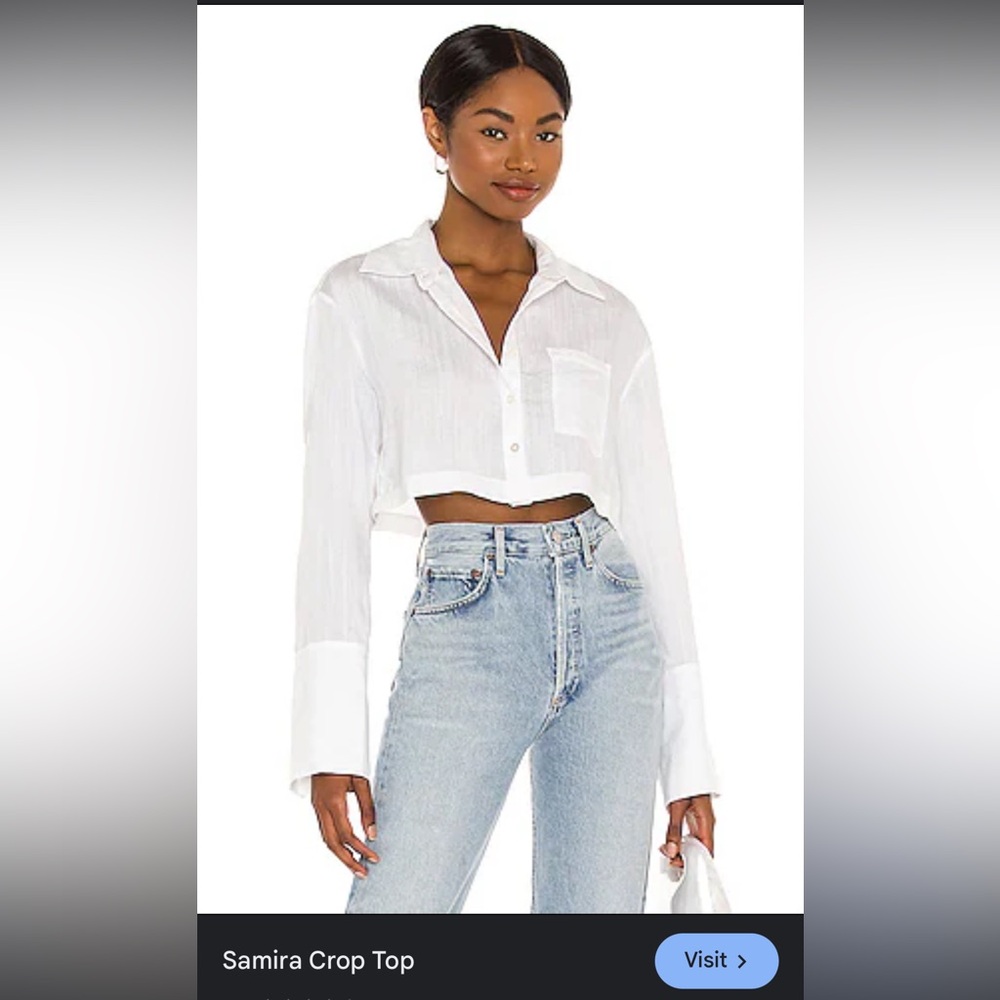 Camila Coelho Samira Crop Top